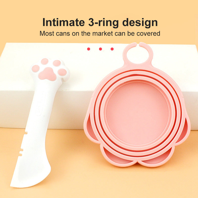 Multifunction Pet Spoon & Jar Opener Cat & Dog Feeding Tool