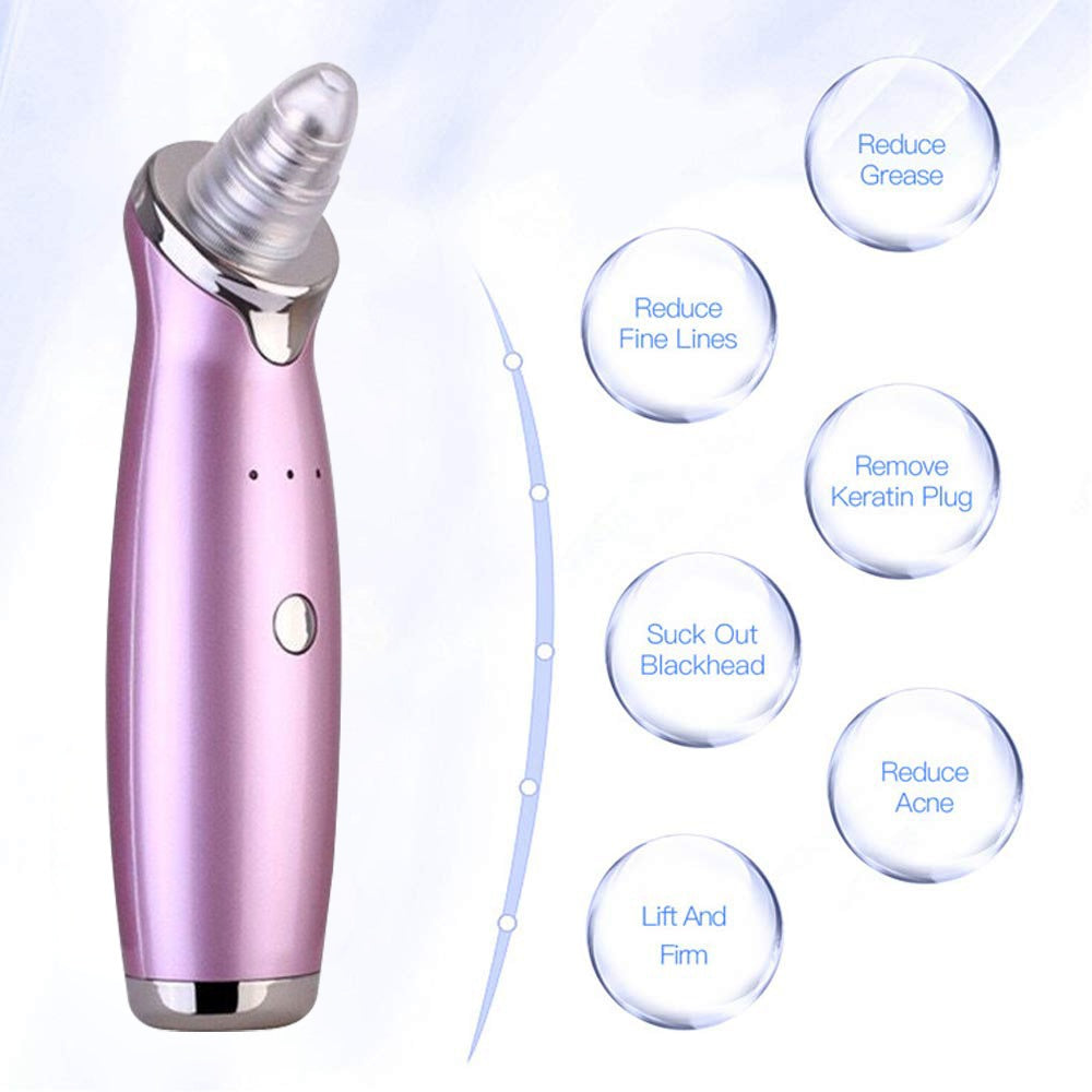 Electric Blackhead Remover & Pore Vacuum  Diamond Dermabrasion Cleaner