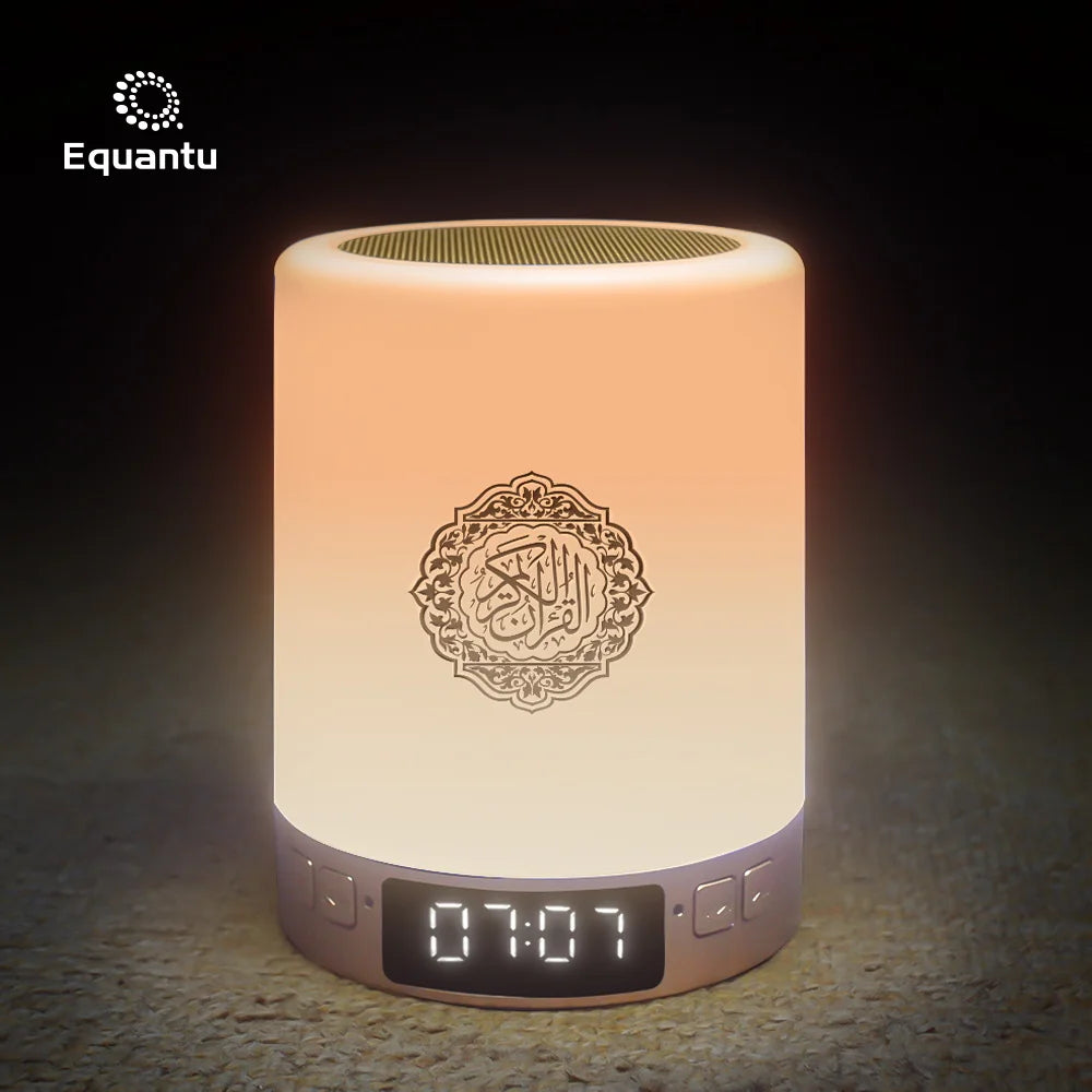 Azan Muslim Night Light Quran Portable Wireless Bluetooth Speaker Music Sound Box Blutooth For Radio FM Mini Baffle-Best Ramzan Gift 2025