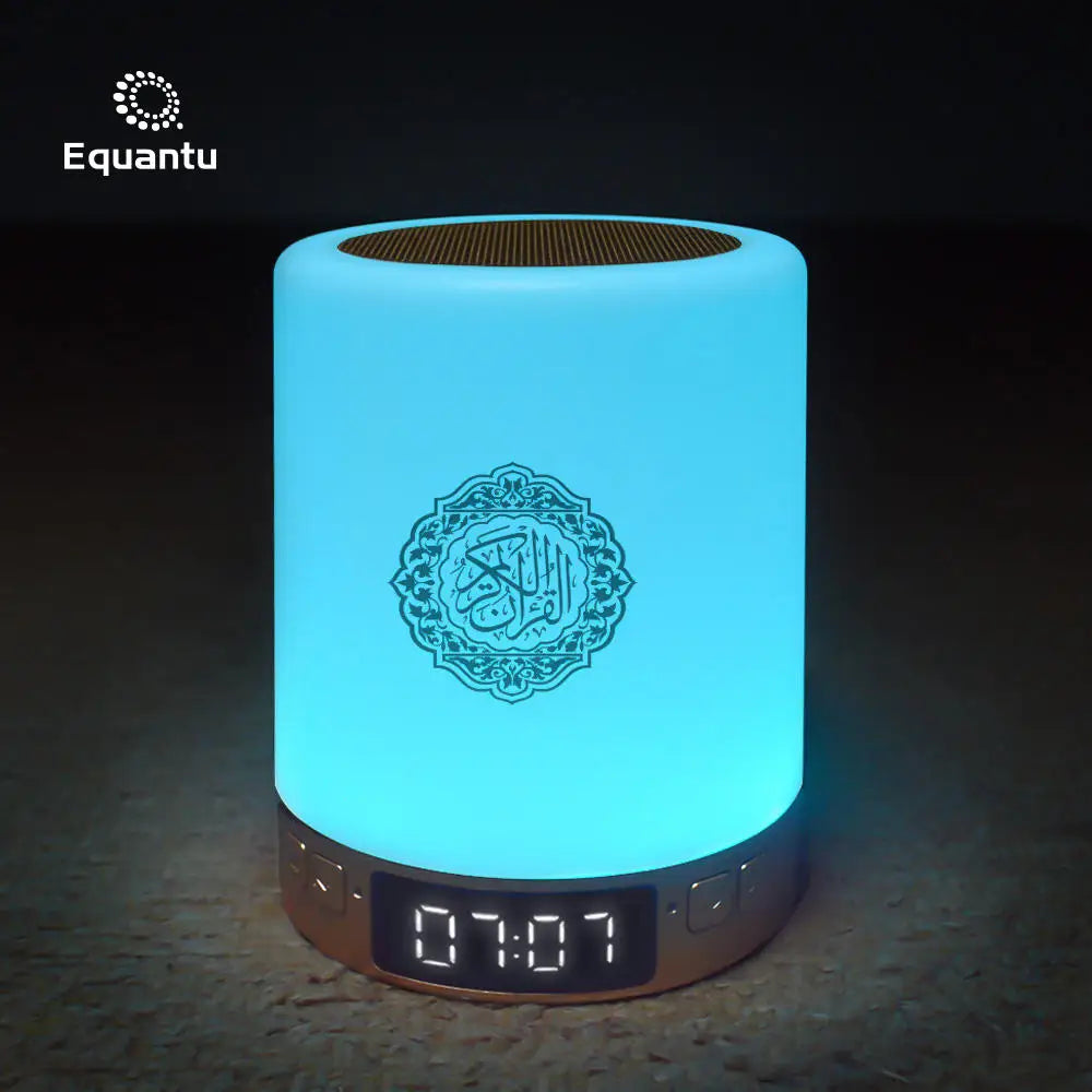 Azan Muslim Night Light Quran Portable Wireless Bluetooth Speaker Music Sound Box Blutooth For Radio FM Mini Baffle-Best Ramzan Gift 2025